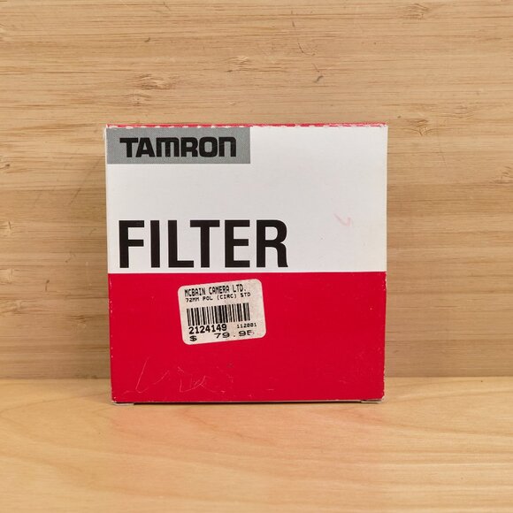 Tamron CPL Filter 72mm / Circular Polarizing Lens Filter / Used/ Great Condition - Picture 1 of 5